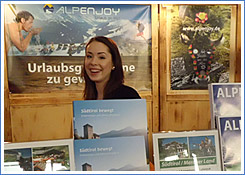 Luise - Betreuung Messestand ALPenjoy Luise - Betreuung Messestand ALPenjoy