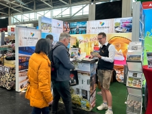 Messestand Deutschland - Counter Hotel Gut Riedelsbach im Bayerischen Wald