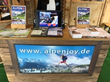 Messestand "Urlaub in den Alpen"