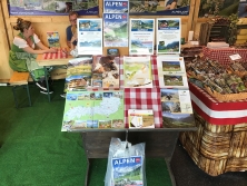 Messestand "Urlaub in den Alpen"