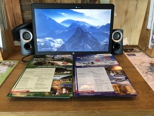 Messestand "Urlaub in den Alpen"