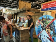 Messestand "Urlaub in den Alpen"