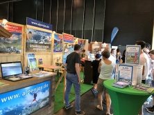 Messestand "Urlaub in den Alpen"