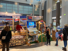 Alpen-Stand und Südtirol-Stand im A10 Center Berlin