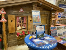 Gewinnspiel am Messestand Urlaub in den Alpen