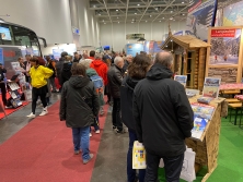 Messestand Urlaub in den Alpen