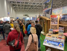 Messestand Urlaub in den Alpen