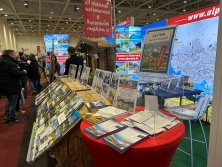 Gewinnspiel am Messestand Urlaub in den Alpen