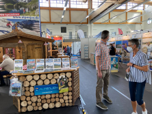 Prospektpräsentation auf der Gesundheitsmesse in Bayreuth