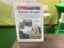 Bremen Greeters am Messestand Urlaub in Deutschland
