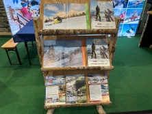 Messestand Urlaub in den Alpen (Prospektauflagen)