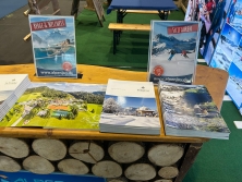 Messestand Urlaub in den Alpen (Prospektauflagen)