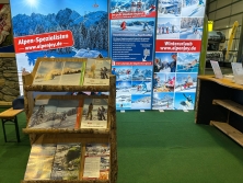 Messestand Urlaub in den Alpen (Prospektauflagen)