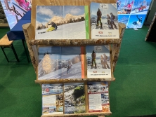 Messestand Urlaub in den Alpen (Prospektauflagen)