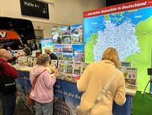 Messestand Urlaub in Deutschland auf der Reiselust Bremen