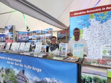 Prospektpräsentation auf der ALPenjoy Urlaubsmeile