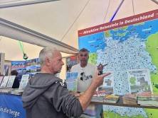 Prospektpräsentation auf der ALPenjoy Urlaubsmeile