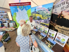 Prospektpräsentation auf der ALPenjoy Urlaubsmeile