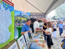 Prospektpräsentation auf der ALPenjoy Urlaubsmeile