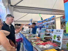 Prospektpräsentation auf der ALPenjoy Urlaubsmeile