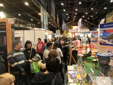 Messestand "Urlaub in den Alpen"