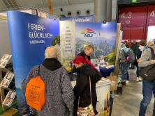 Messestand GEW-Ferien auf der CMT in Stuttgart