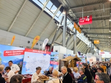 Messestand Urlaub in den Alpen
