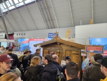Messestand Urlaub in den Alpen
