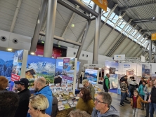 Messestand Urlaub in den Alpen