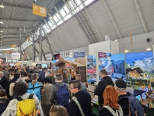 Messestand Urlaub in den Alpen