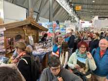 Messestand Urlaub in den Alpen auf der CMT Stuttgart 2026