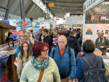 Messestand Urlaub in den Alpen