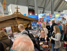 Messestand Urlaub in den Alpen