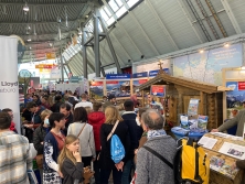Messestand Urlaub in den Alpen auf der CMT in Stuttgart