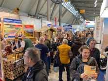 Messestand Urlaub in den Alpen