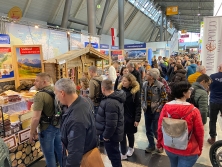 Messestand Urlaub in den Alpen