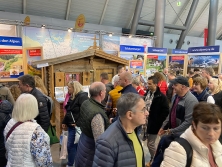 Messestand Urlaub in den Alpen