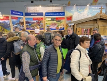 Messestand Urlaub in den Alpen