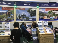 Messestand "Urlaub in Südtirol"