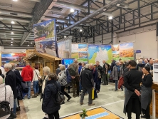 Messestand Urlaub in Deutschland auf der Reisemesse in Dresden