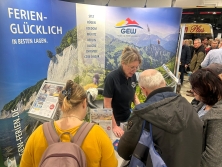 Exklusiver Messestand GEW-Ferien