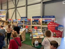 Messestand Urlaub in den Alpen