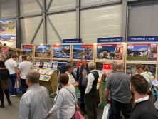 Messestand Urlaub in den Alpen