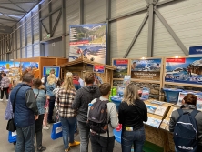 Messestand Urlaub in den Alpen