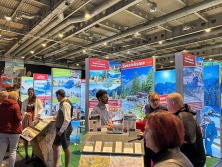 Messestand Urlaub in den Alpen