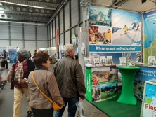 Messestand Urlaub in Deutschland auf der Reisen & Caravan in Erfurt