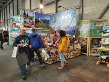 Messestand Urlaub in Südtirol auf der Reisen & Caravan in Erfurt