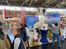 Messestand GEW-Ferien auf der f.re.e München