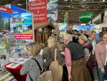 Messestand Urlaub in den Alpen