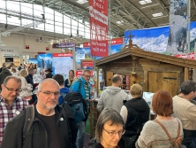 Messestand Urlaub in den Alpen